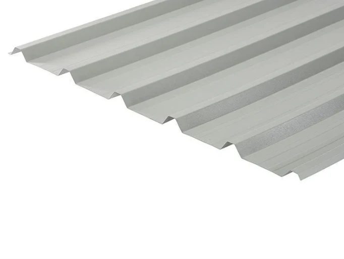 Product photo — 0.7mm Metal Roof Sheets R32/1000-Plast.GWGrey 2440x1000mm (image 1 of 2)