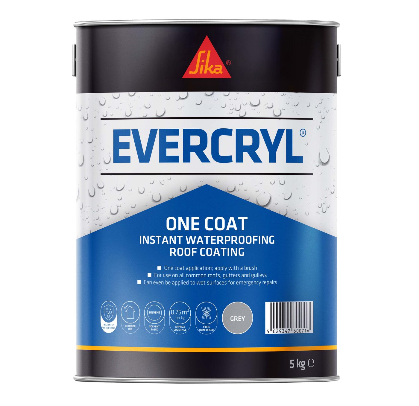 Product photo — Evercryl One Coat Grey (5kg) (image 1 of 1)