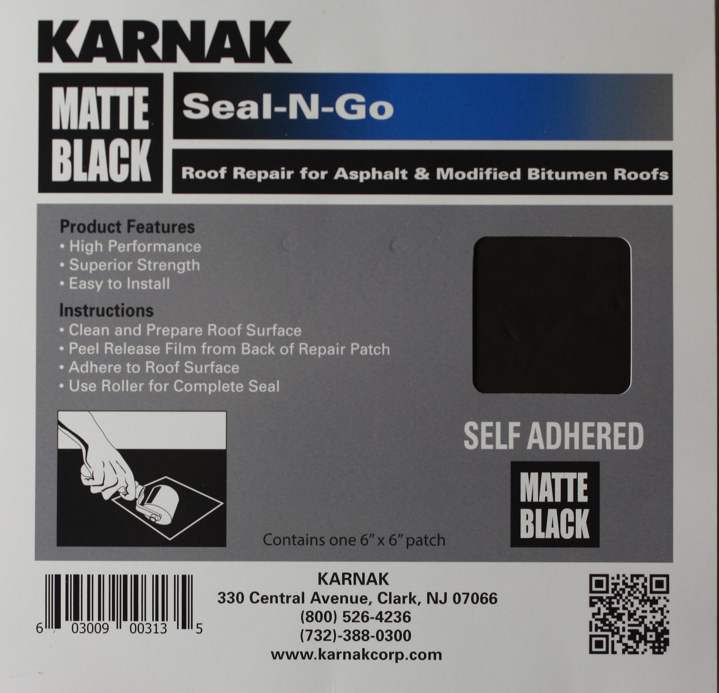 Product photo — Karnak Seal-N-Go (150x150mm) (image 1 of 1)