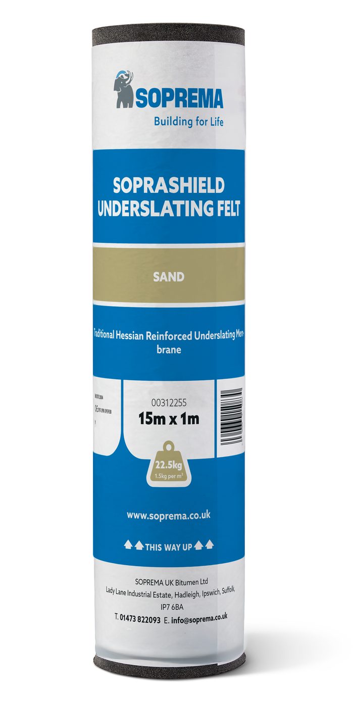 Product photo — Soprasheild 1F Underslating Felt (15x1m) (image 1 of 1)