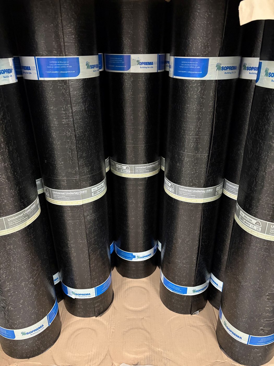 Product photo — Soprema Univ Underlay (16x1m) Sanded (image 2 of 2)