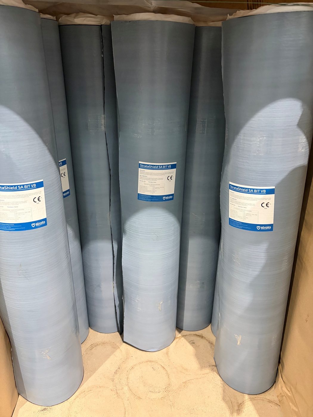 Product photo — Strata Self Adhesive 1.5mm Sanded VCL (15x1m) (image 2 of 2)