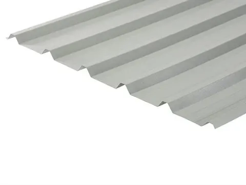 Product photo — 0.7mm Metal Roof Sheets R32/1000-Plast.GWGrey 2440x1000mm