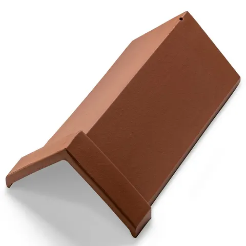 Product photo — Clay Capped Ridges Red 105degrees (450mm)