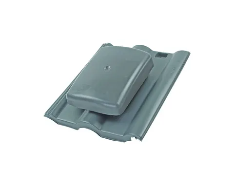 Product photo — UB19 Ubbink Hooded Tile Vent Caledonian Anthracite