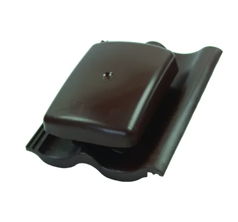 Product photo — UB19 Ubbink Hooded Tile Vent Mendip Sepia