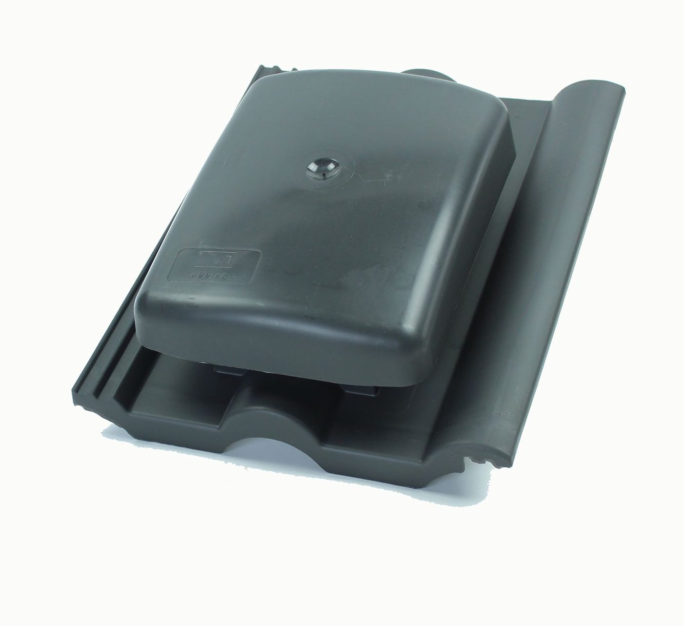 Product photo — UB19 Ubbink Hooded Tile Vent Regents Anthracite (image 1 of 1)